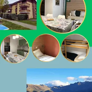 T 3 Vue Montagne - Piscine Mi Juin Appartement